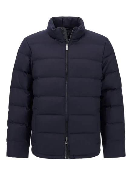 Куртка на молнии с подкладкой Boggi Milano blue