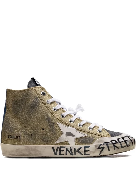 Женские кроссовки Golden Goose Francy LAB, золотистые