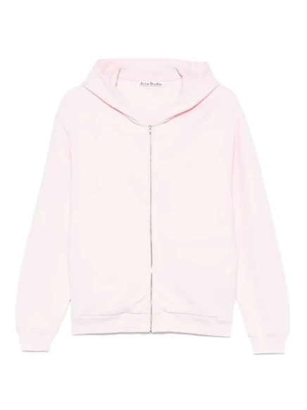 Унисекс худи Acne Studios с логотипом, розовое