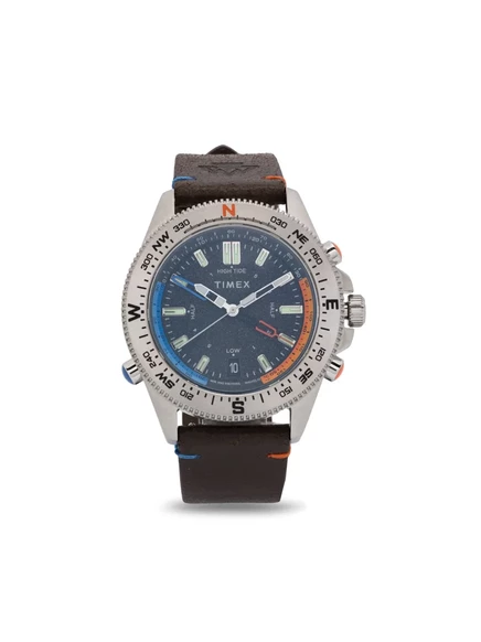 Мужские часы Timex Expedition North 43 мм, коричневый ремешок