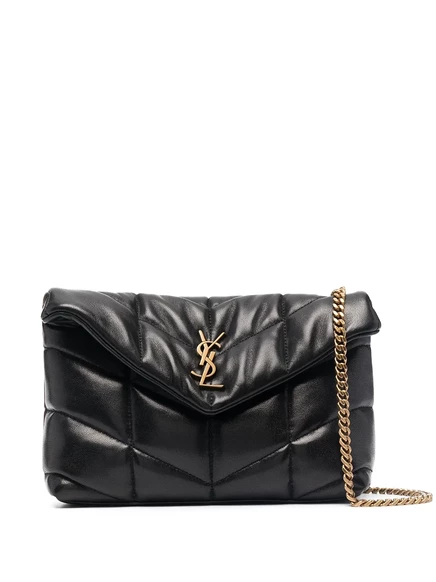 Женская сумка Saint Laurent Lou Lou, черная