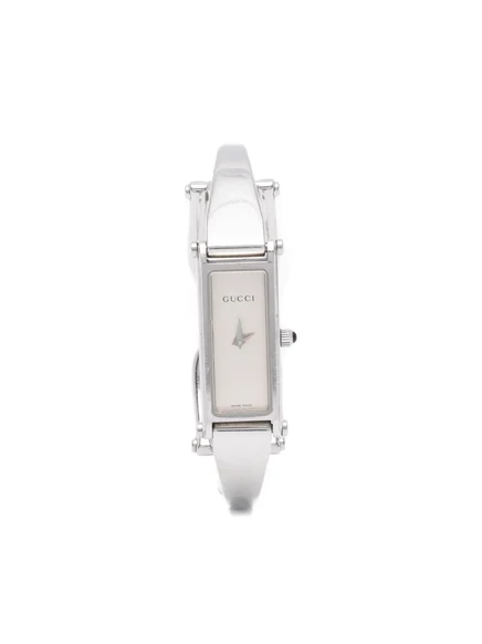 Женские часы Gucci Pre-Owned 1500L, серебристые