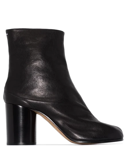 Maison Margiela 80mm Tabi ankle boots black (6)