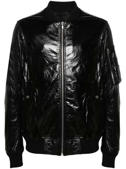 Мужская бомбер-куртка Rick Owens Classic Flight, черная