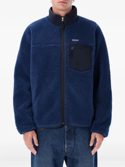 Мужская флисовая куртка Patagonia Retro-X, тёмно-синяя
