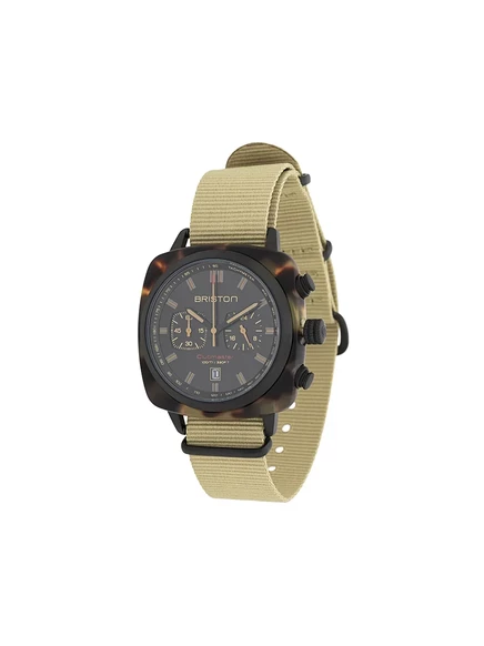 Мужские часы briston clubmaster sport chrono 42 мм, черные