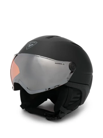 Противоударный шлем Rossignol с козырьком black