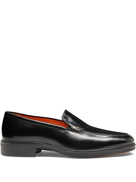 Мужские лоферы Santoni Easy, черные