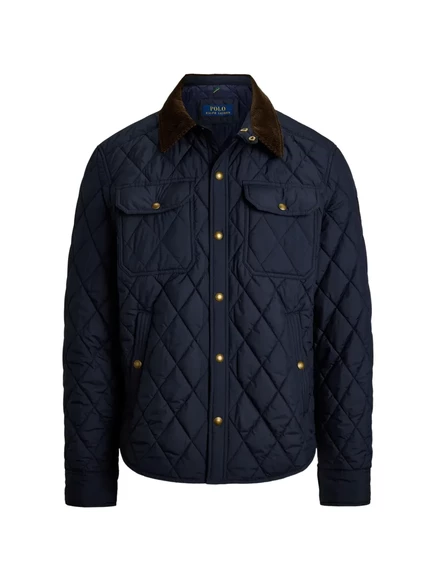 Мужская стеганая куртка Polo Ralph Lauren, синяя