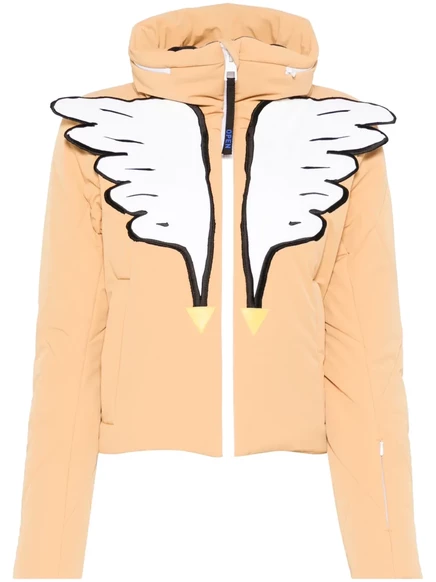 Женская лыжная куртка Rossignol Birdy стеганая, бежевая