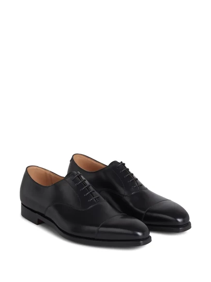 Оксфордские туфли Crockett & Jones Hallam black