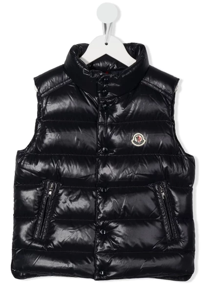 Пуховый жилет для мальчиков Moncler Enfant, синий