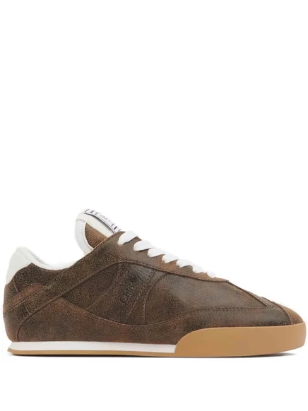 Кроссовки Chloé Kick  brown