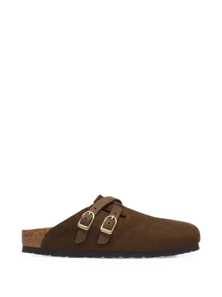 Женские сабо Birkenstock Blair из замши, коричневые