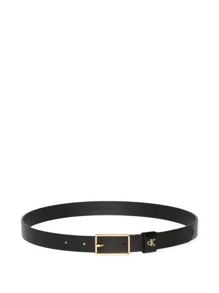 Женский ремень Calvin Klein с прямоугольной пряжкой, черный