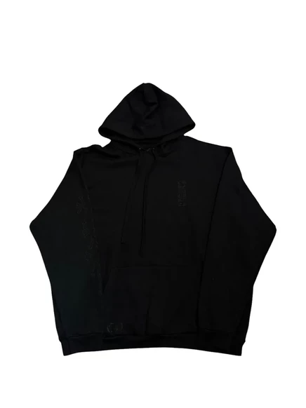 Мужской свитшот Chrome Hearts с логотипом, черный