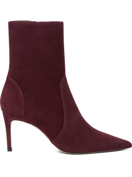 Женские ботильоны Stuart Weitzman Power 75 мм, бордовые