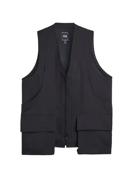 Мужской жилет Y-3 Sport Uniform с карманами, черный