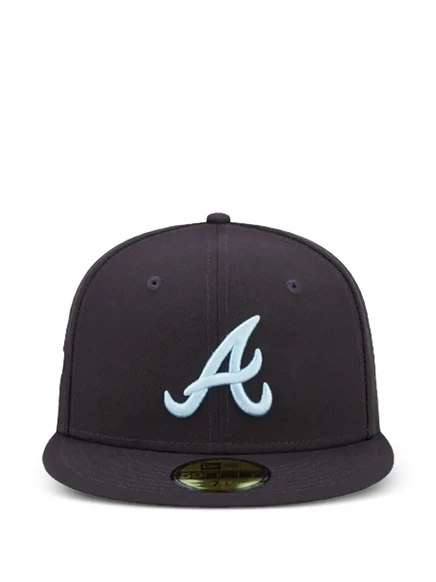 Мужская кепка New Era 59Fifty Atlanta Braves, синяя