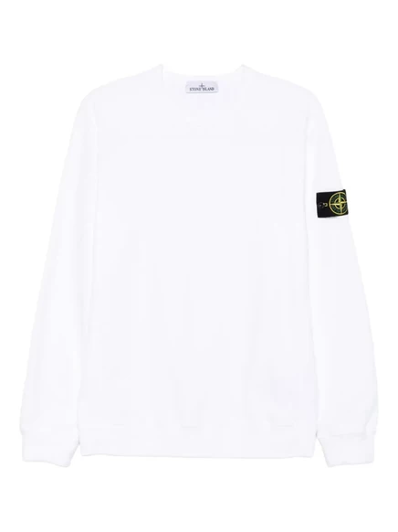 Мужской свитшот Stone Island 6100028, белый