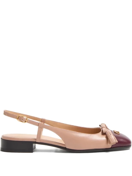 Балетки Valentino Garavani Valet Du Roi 25 мм, розовые