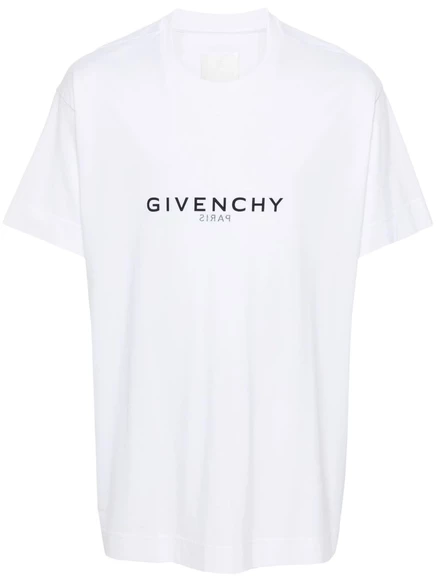 Футболка с обратной стороны от Givenchy white