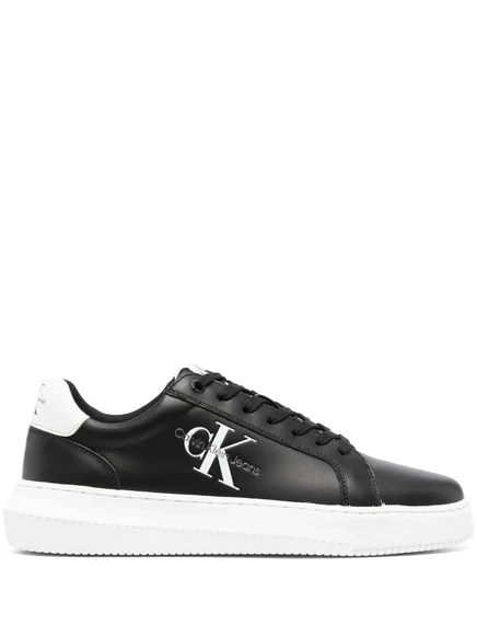 Кроссовки с низким берцем с логотипом Calvin Klein Jeans black