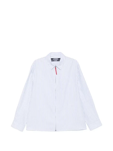 Мужская рубашка Jacquemus The Flash, белая