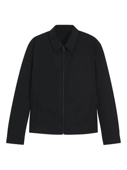 Мужская куртка Boss x David Beckham на молнии, синяя