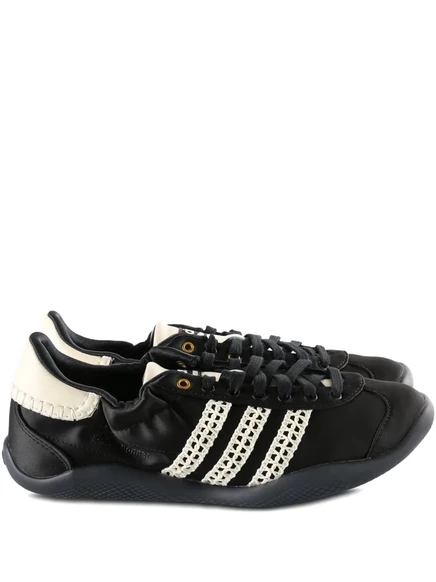 Кроссовки Adidas с тремя полосками, черные