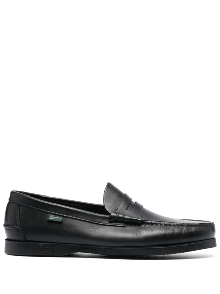 Мужские кожаные лоферы Paraboot, черные