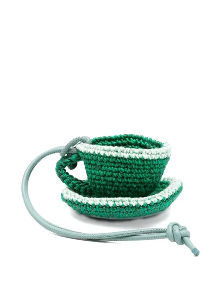 Брелок JW Anderson Teacup, зеленый