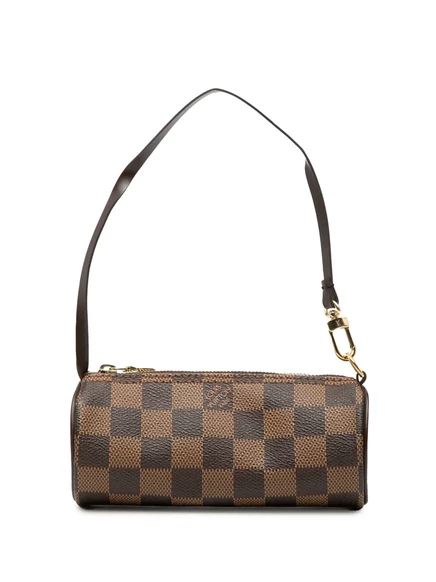 Сумка Damier Ebene Papillon Pochette, бывшая в употреблении у Louis Vuitton в 1990-2010 годах