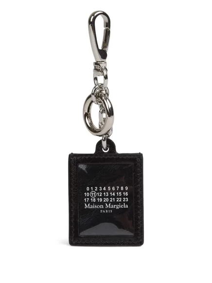 Брелок Maison Margiela с логотипом, черный