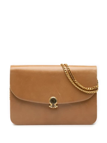 Женская сумка Christian Dior Pre-Owned с цепочкой коричневая