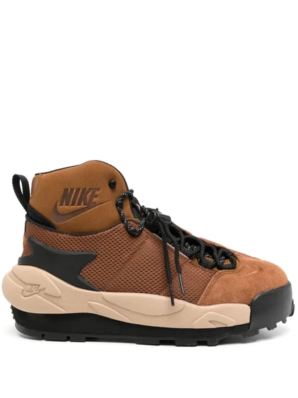Мужские высокие кроссовки Nike x Sacai Magmascape, коричневые