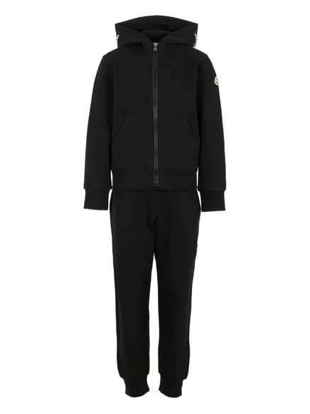 Спортивный комплект для мальчиков Moncler Enfant из 2 предметов, черный