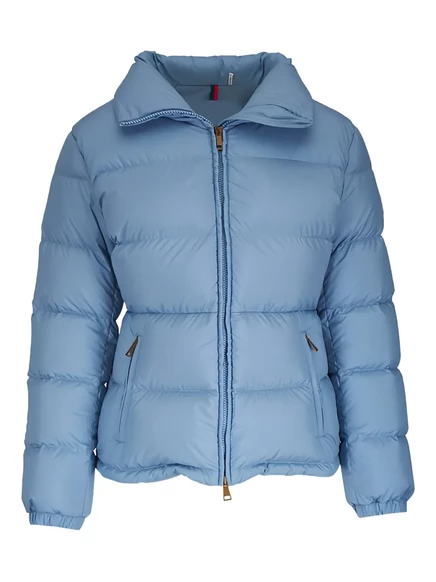 Женская пуховая куртка Moncler Dourbe, синяя