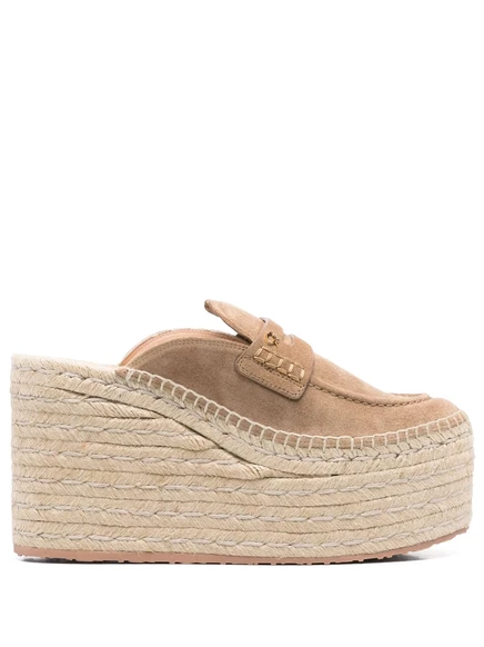 Женские эспадрильи Gianvito Rossi Maxilla 105 мм, бежевые