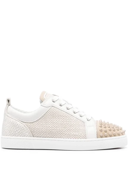 Мужские кеды Christian Louboutin Louis Junior, бежевые
