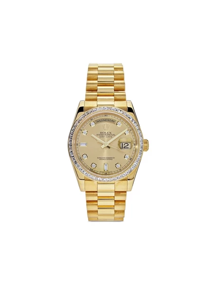 Часы Rolex Day-Date 36 мм, 18K желтого золота с бриллиантами