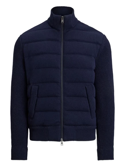 Мужская стеганая куртка Ralph Lauren Purple Label, синяя