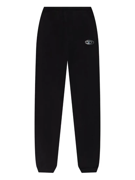 Спортивные брюки Diesel с эластичным поясом на резинке black