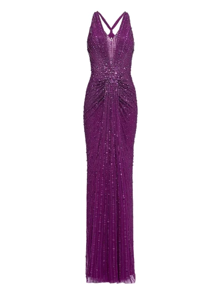 Женское платье Jenny Packham Lana, фиолетовое