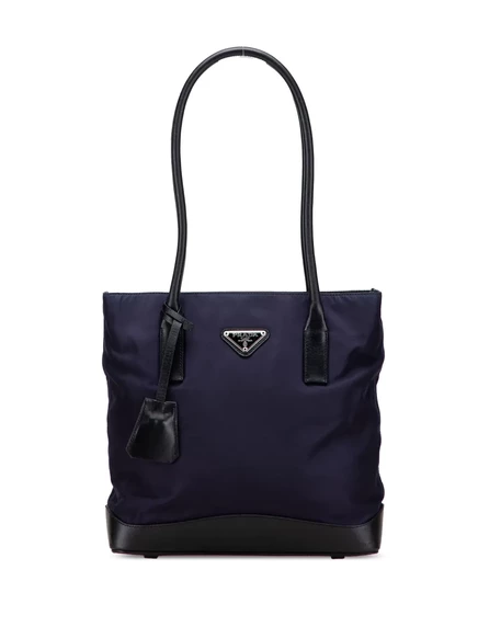 Сумка-тоут Tessuto, бывшая в употреблении у Prada в 2000-2013 годах blue