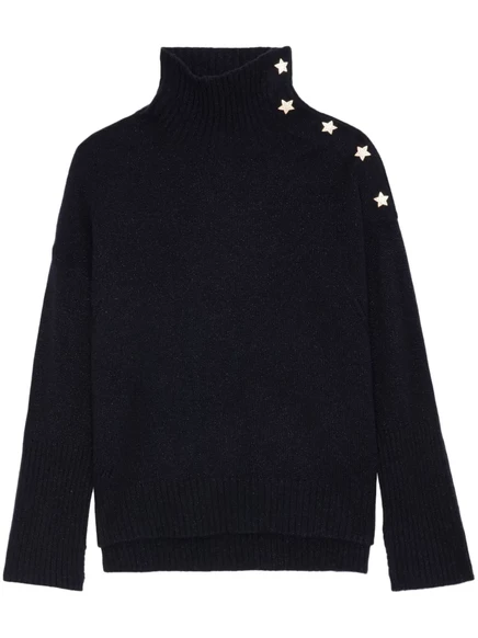 Женский джемпер Zadig & Voltaire Alma Bijoux, синий