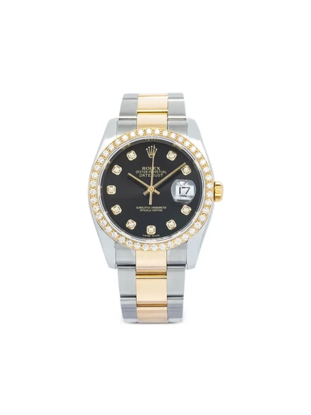 Мужские часы Rolex Datejust 31 мм, черные