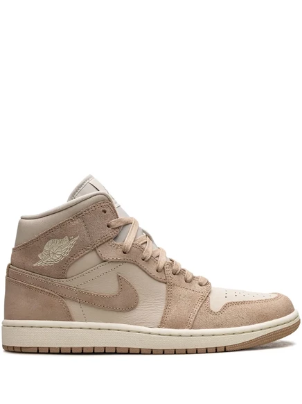 Женские кроссовки Jordan Air Jordan 1 Mid SE, бежевые