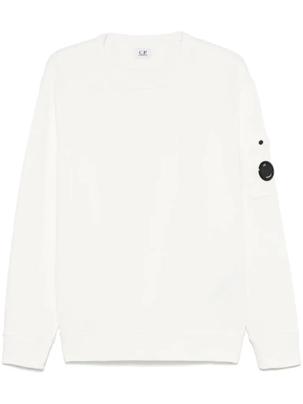 Толстовка с линзами C.P. Company white