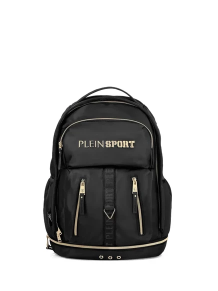Рюкзак Plein Sport стеганый, черный